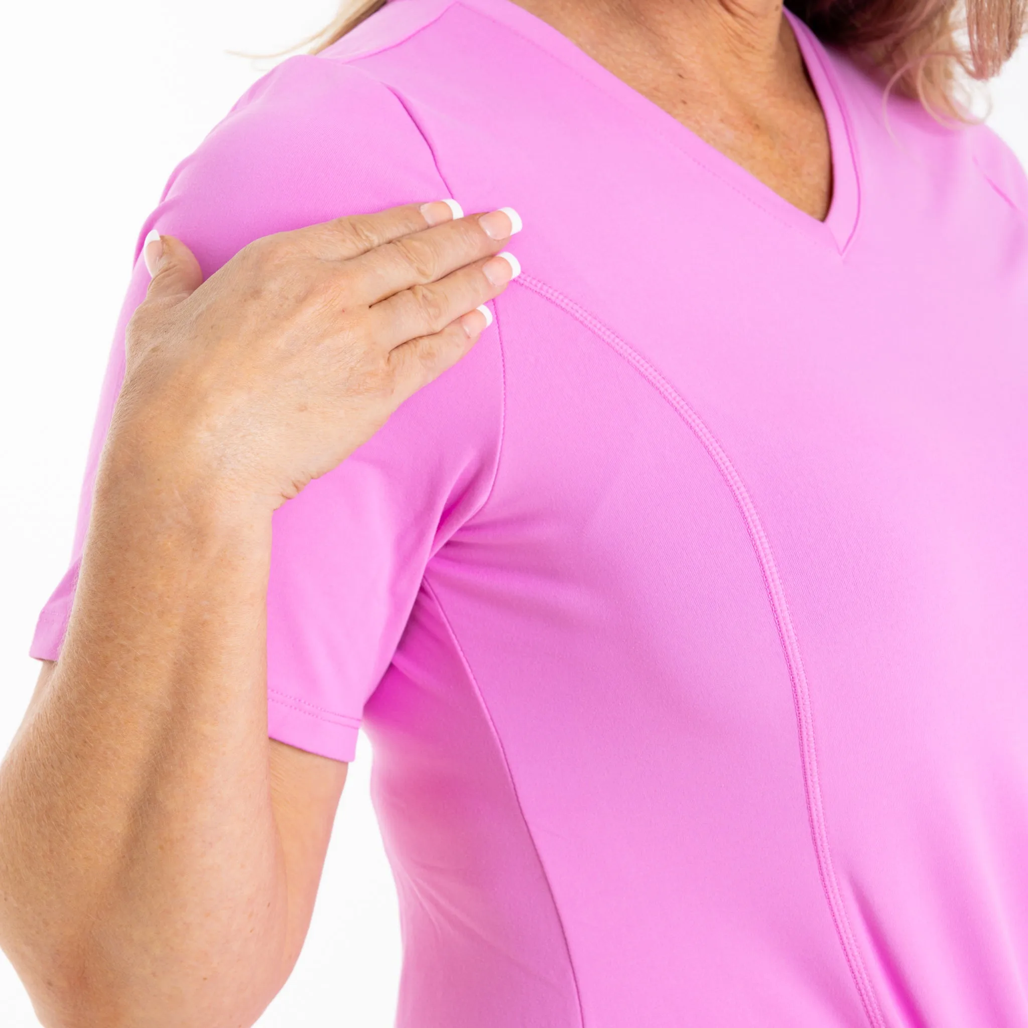 Anti-Muffin-Top Flowy Tee
