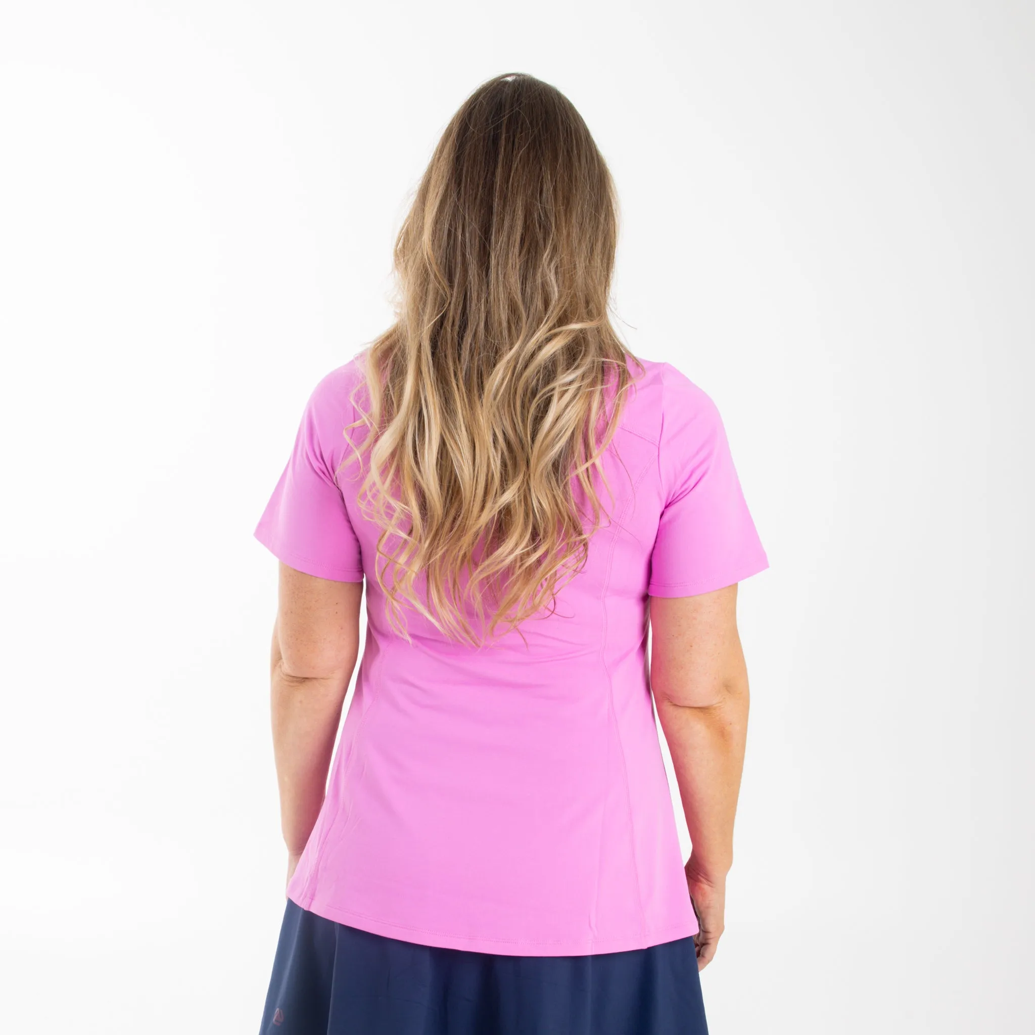 Anti-Muffin-Top Flowy Tee