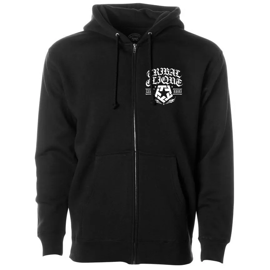 BLOVED ROCKERS - Black Men's ZIP hoodie