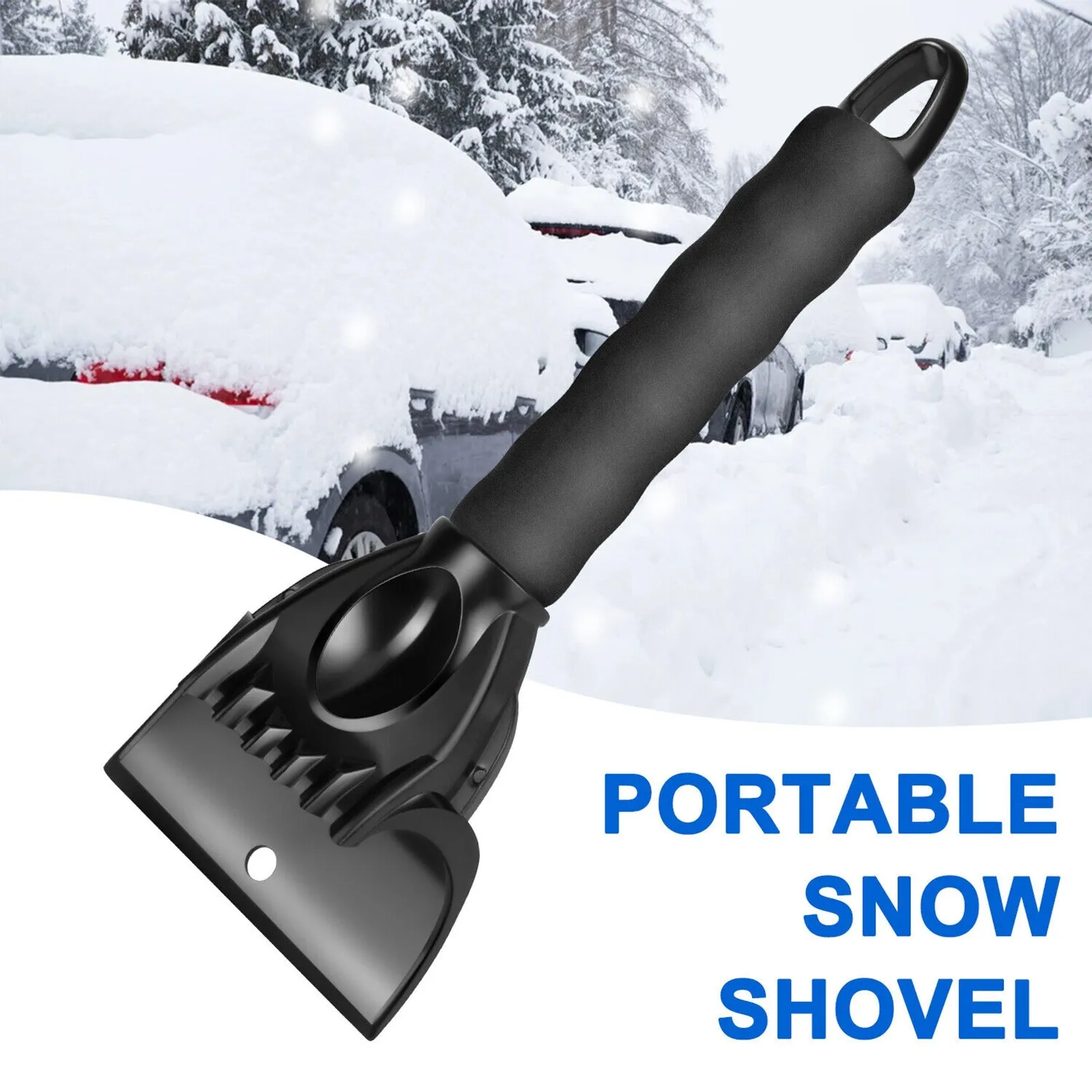 Car Ice Scraper Snow Frost Removal Shovel Defrost Winter Snow