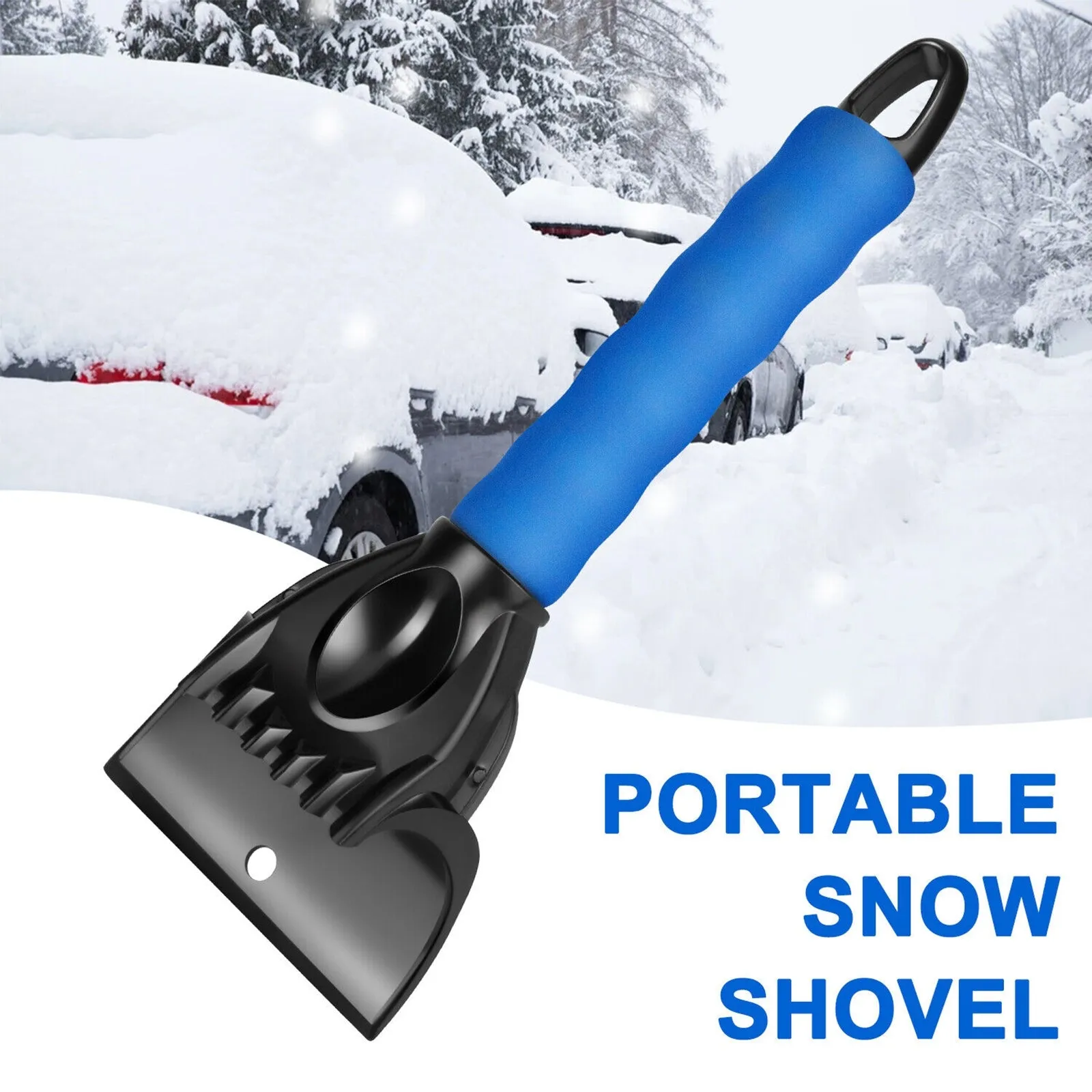 Car Ice Scraper Snow Frost Removal Shovel Defrost Winter Snow