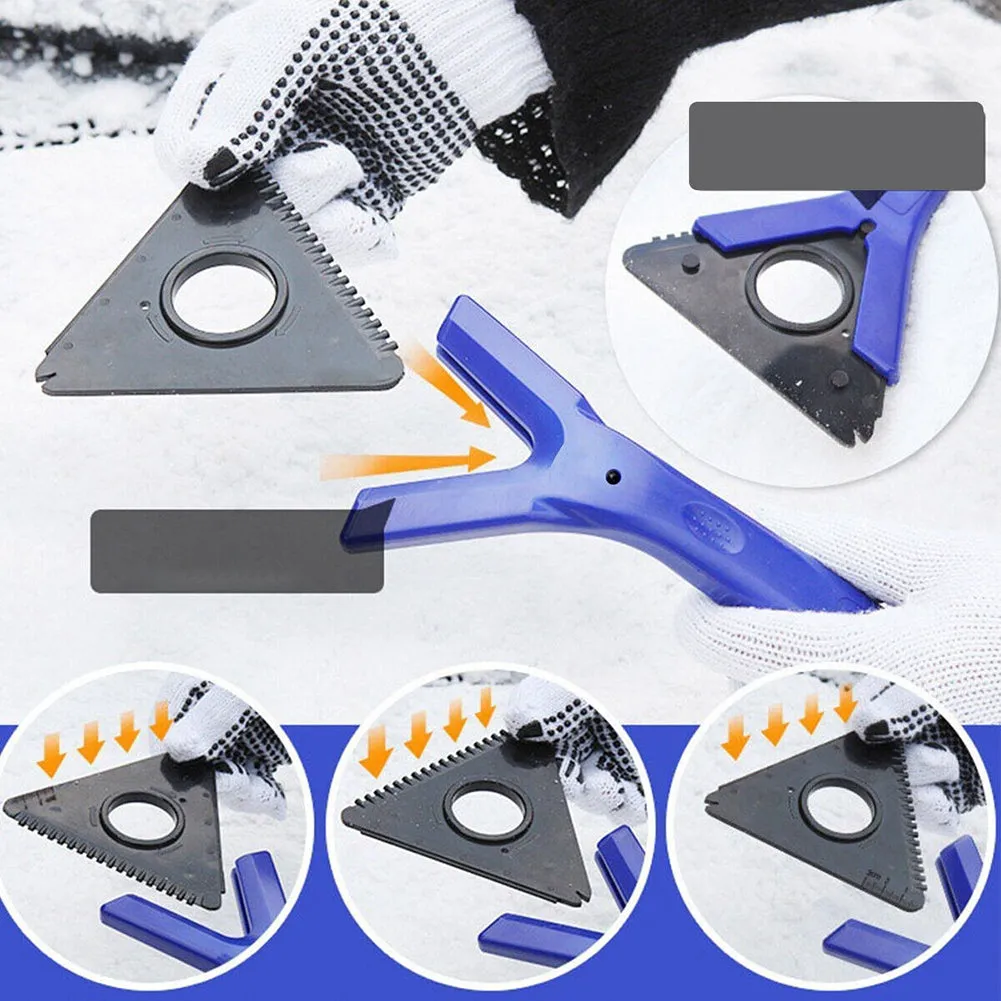 Car Snow Removal Shovel Glass Ice Scraper Windshield Window Frost
