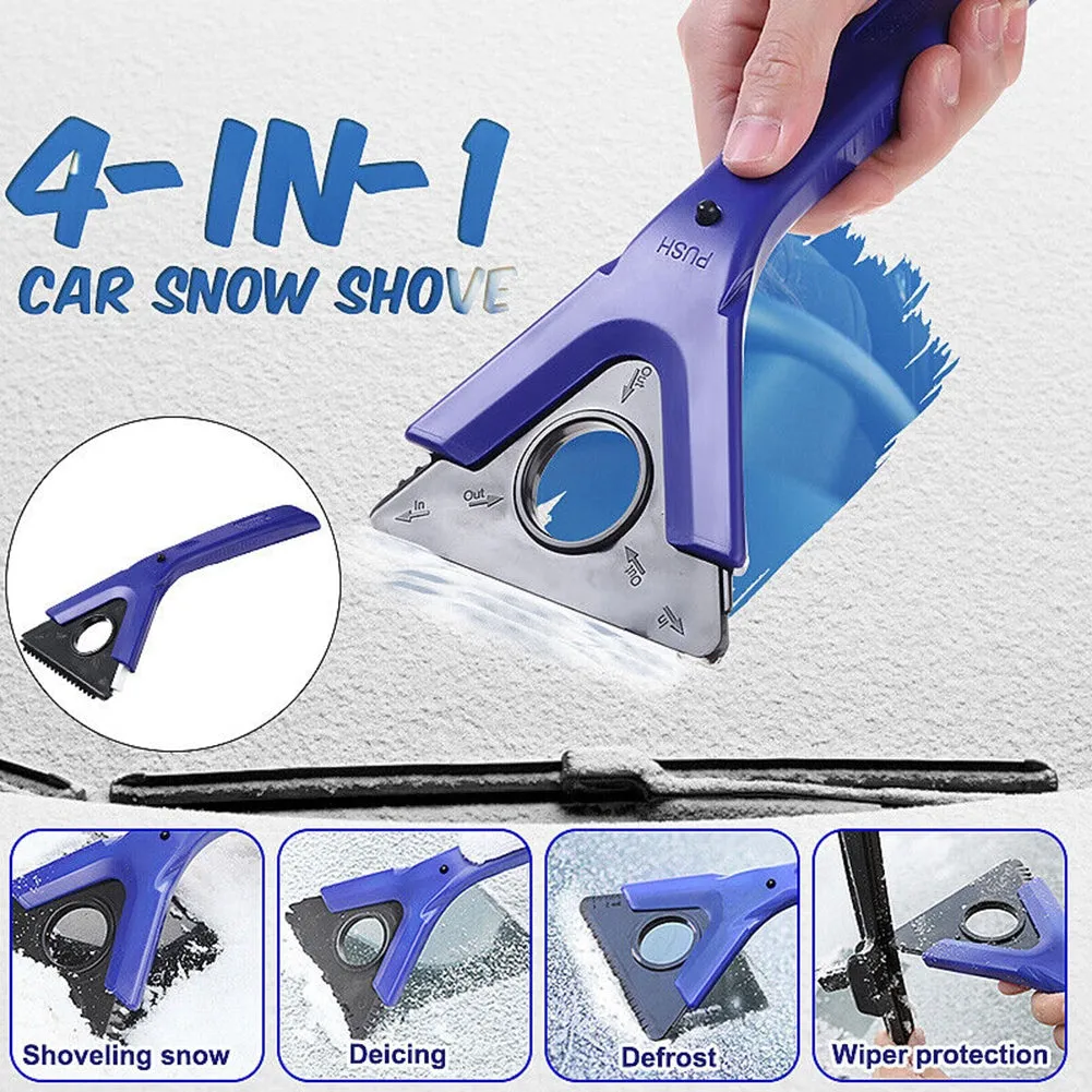 Car Snow Removal Shovel Glass Ice Scraper Windshield Window Frost