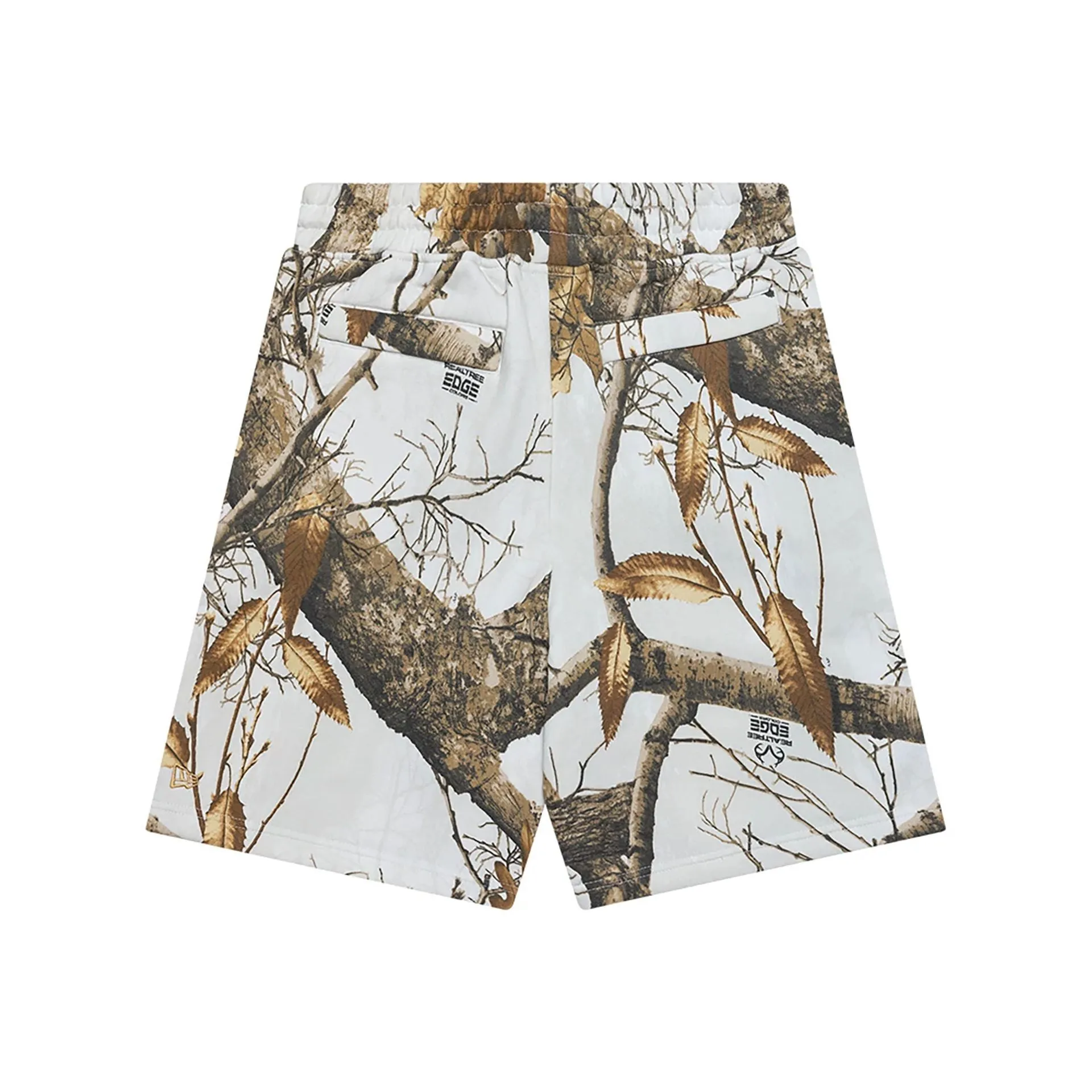 Chicago Bulls NBA City Edition Real Tree White Shorts