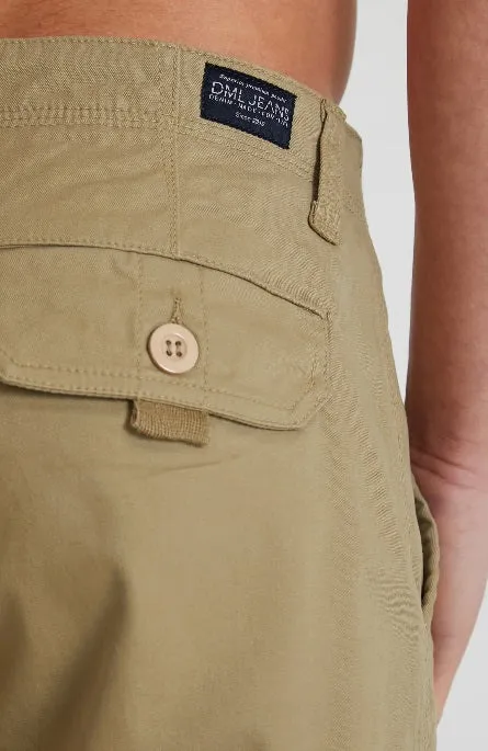 DML Nighthawk Cargo Pants In Premium Cotton Twill - Harvest Gold