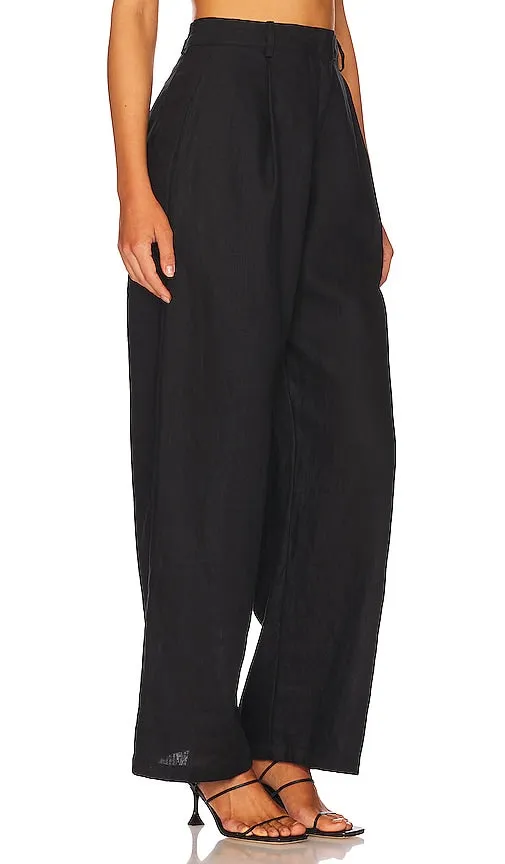 FAITHFULL THE BRAND El Toro Pants in Black