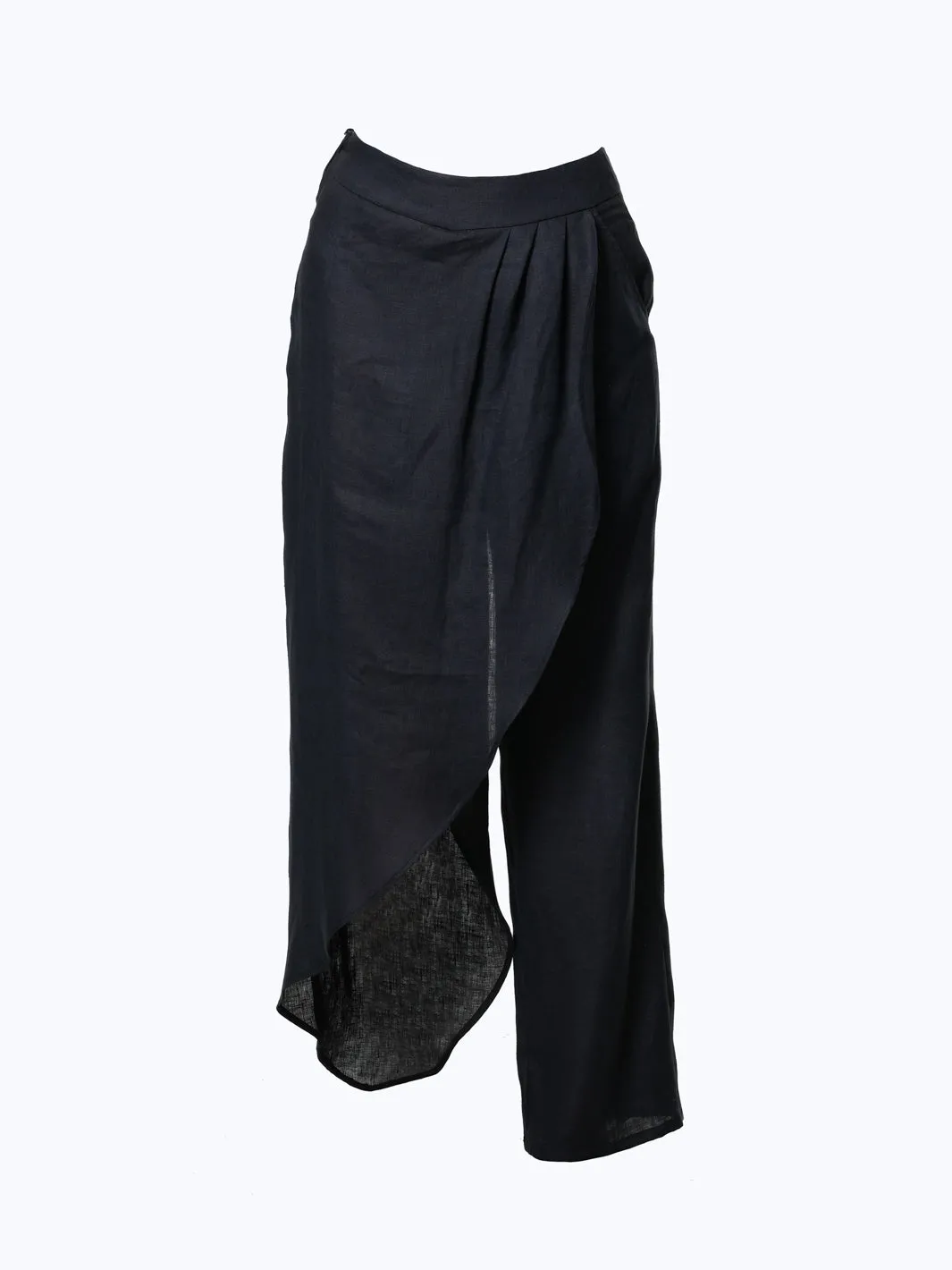 Flare Linen Trousers