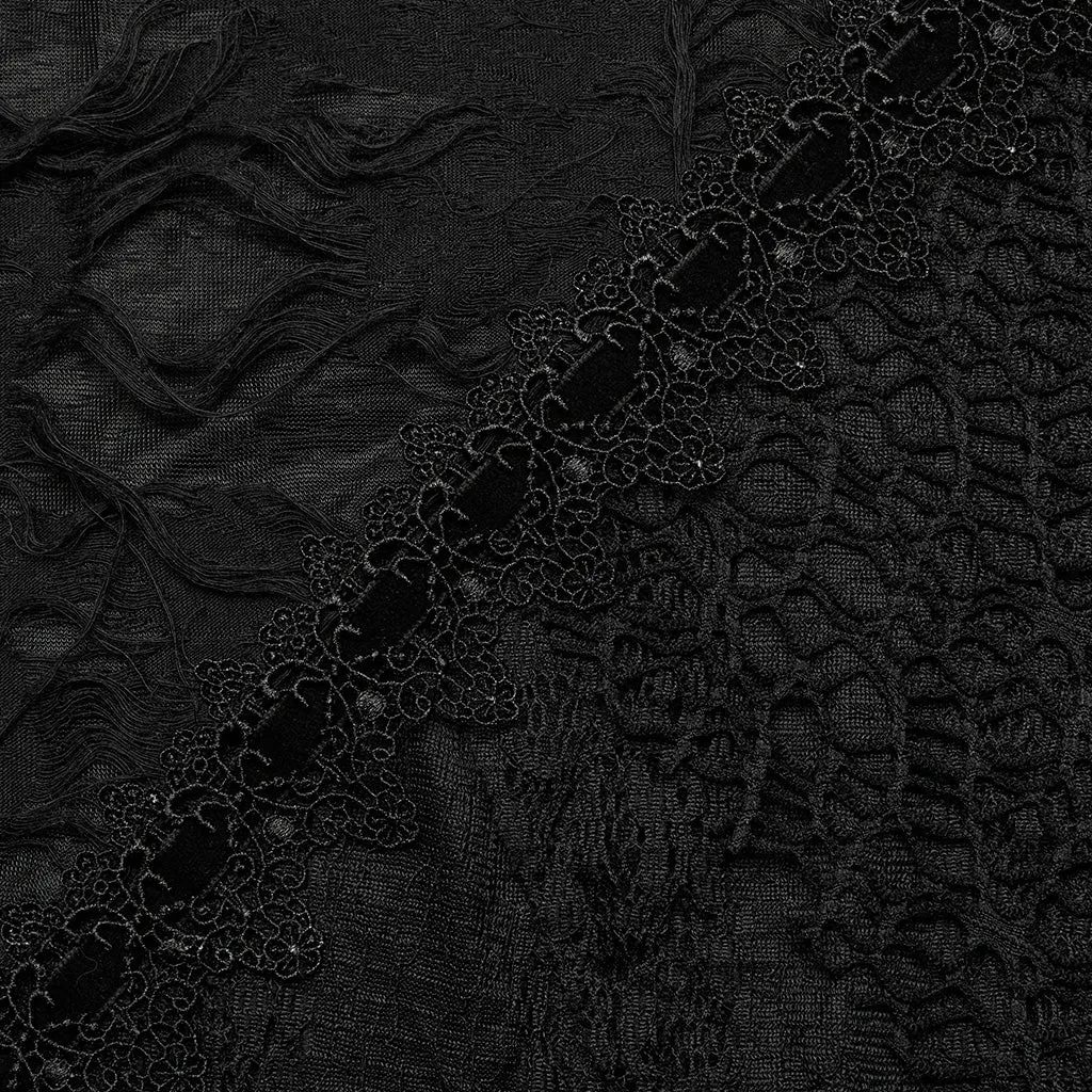 Goth long skirt WQ-673BQF