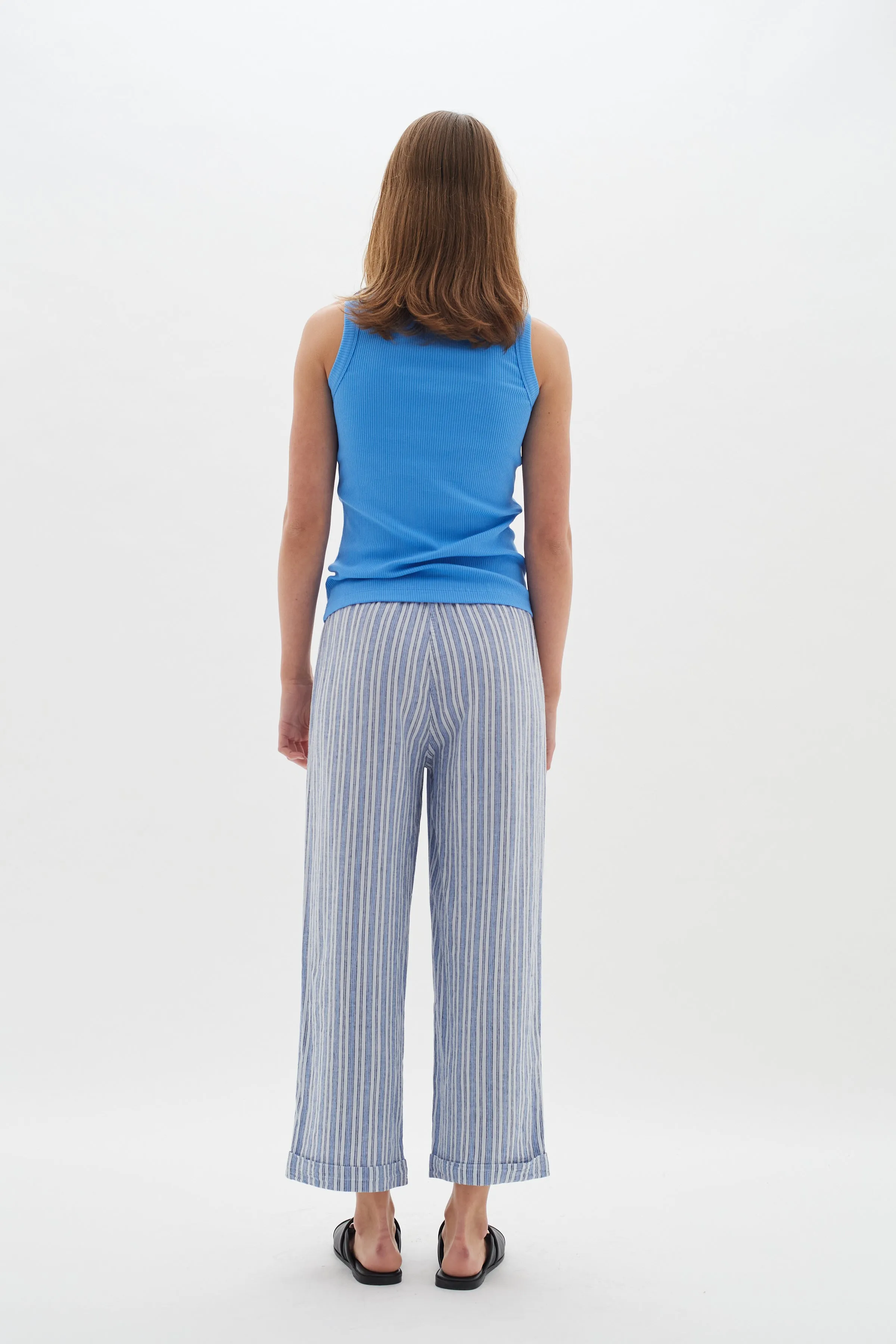 In Wear Stripe Crop Pant