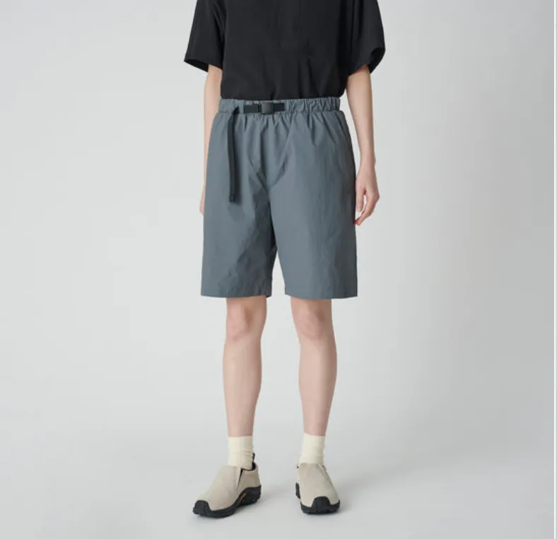 Snow Peak | Nylon Tussah 2 Way Shorts | Grey