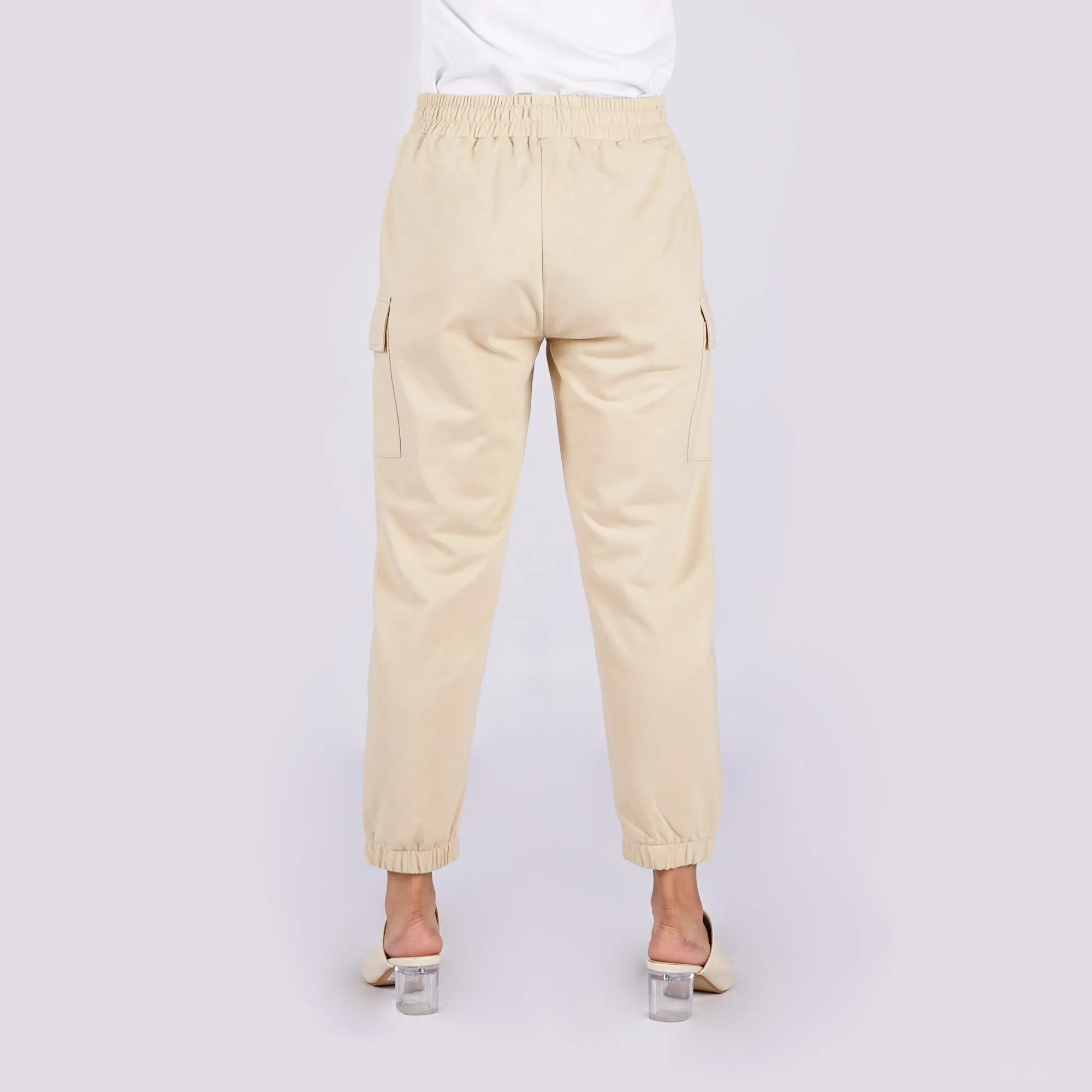 Stylistic Mr. Lee Ladies Basic Non-Denim Cargo Pants 170079 (Beige)