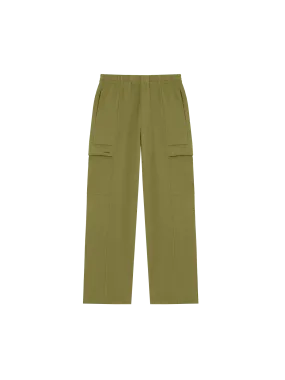 Womens DNA Double Jersey Cargo Trousers—highland green